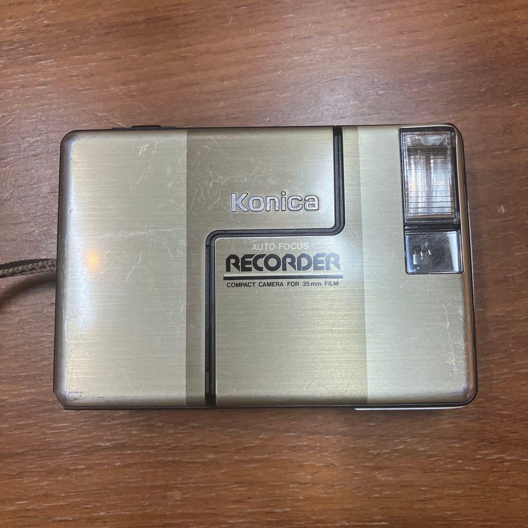 動作品 Konica Recorder コンパクトカメラ 作例 ハーフ