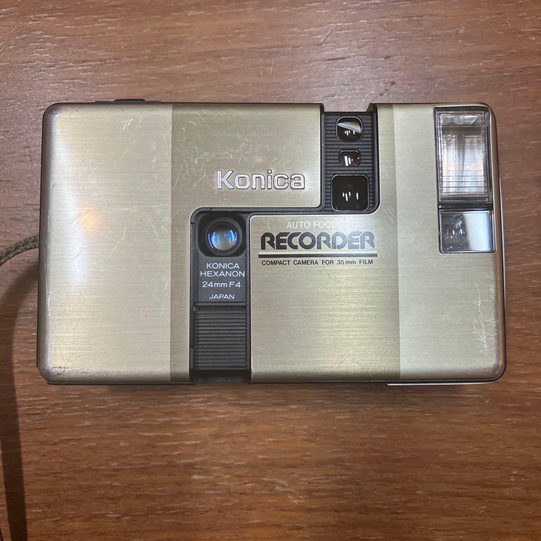 動作品 Konica Recorder コンパクトカメラ 作例 ハーフ