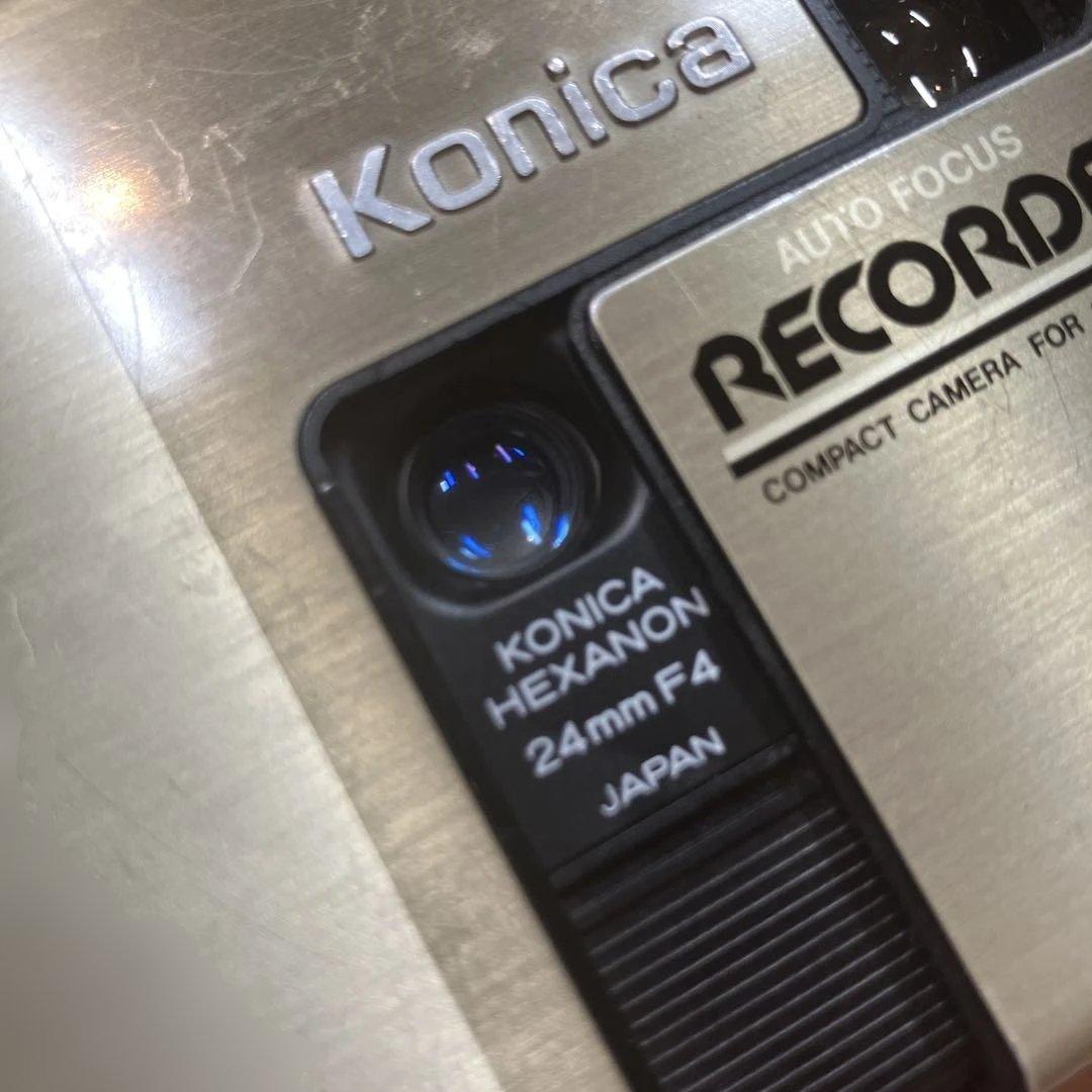 動作品 Konica Recorder コンパクトカメラ 作例 ハーフ