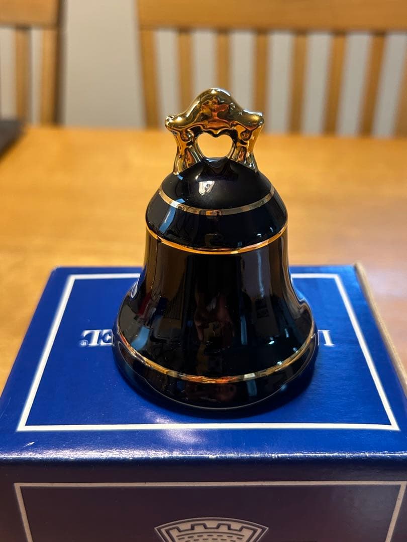 リモージュ limoges castel フランジ磁器 呼び鈴 ハンドベル ベル