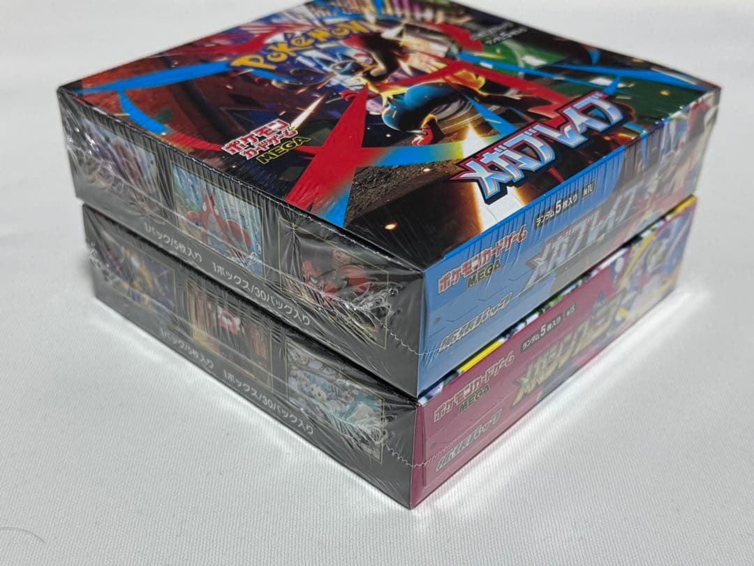 メガブレイブ　メガシンフォニア 各1BOXシュリンク未開封品