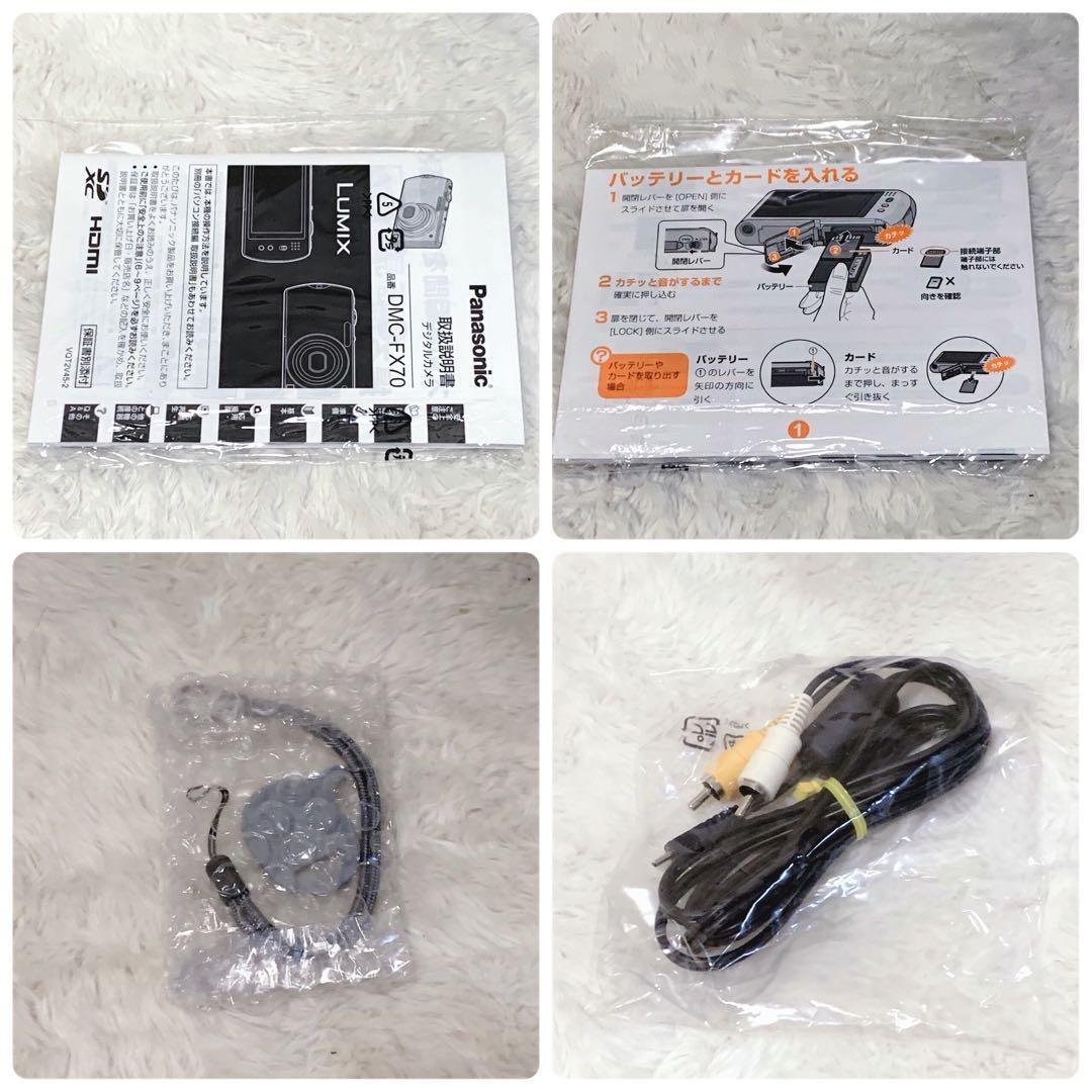 Panasonic LUMIX FX700 デジカメ コンデジ 美品 動作確認済