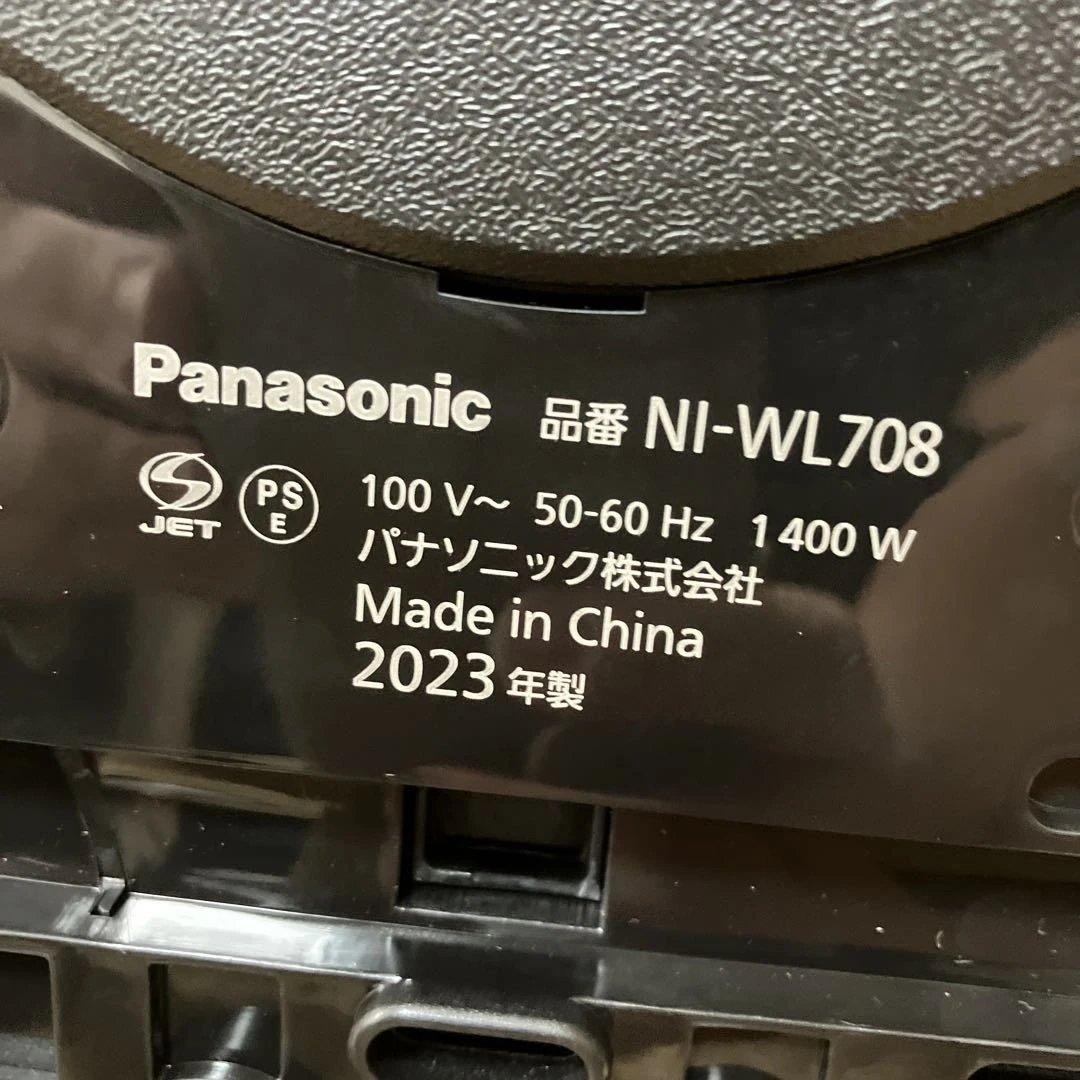 ほぼ未使用✨　Panasonic コードレス　スチームアイロン　NI-WL708