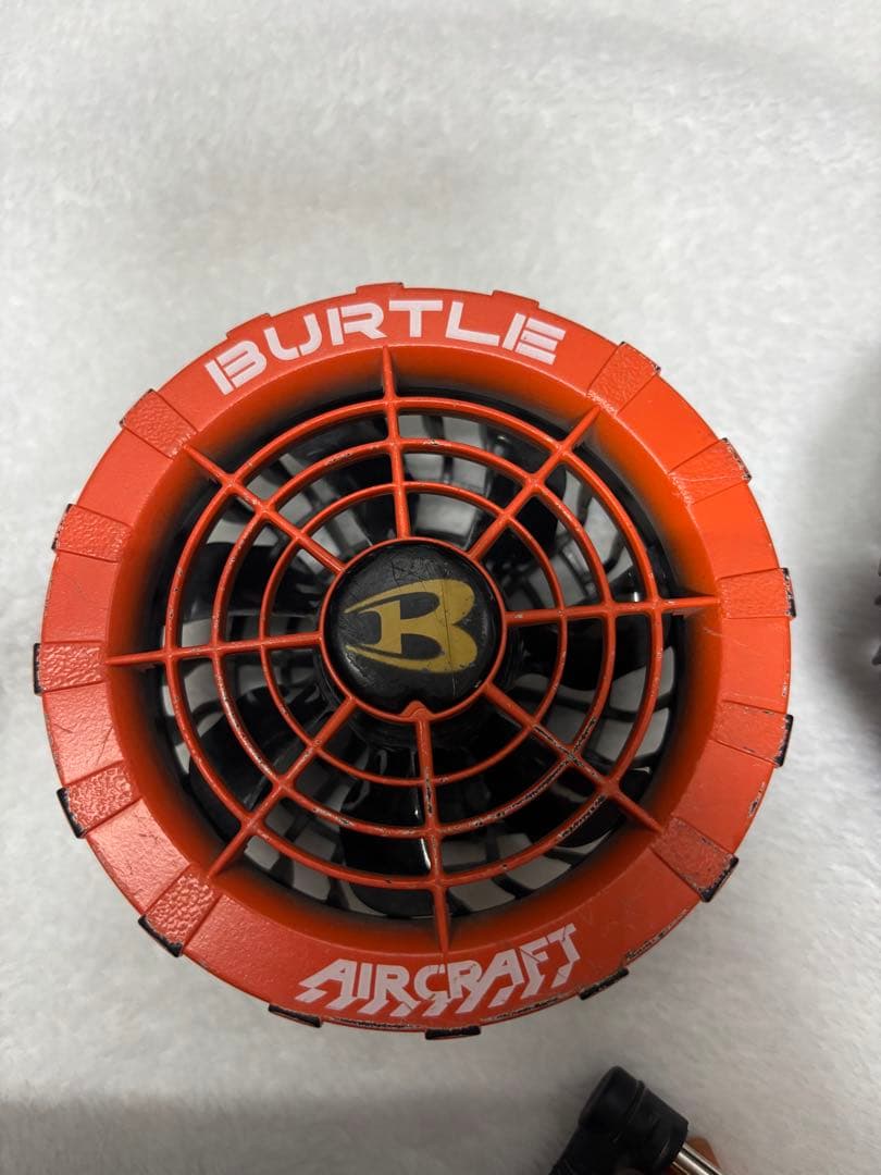 BURTLE AIRCRAFT バッテリー17Vファン1式セット(ジャンク)