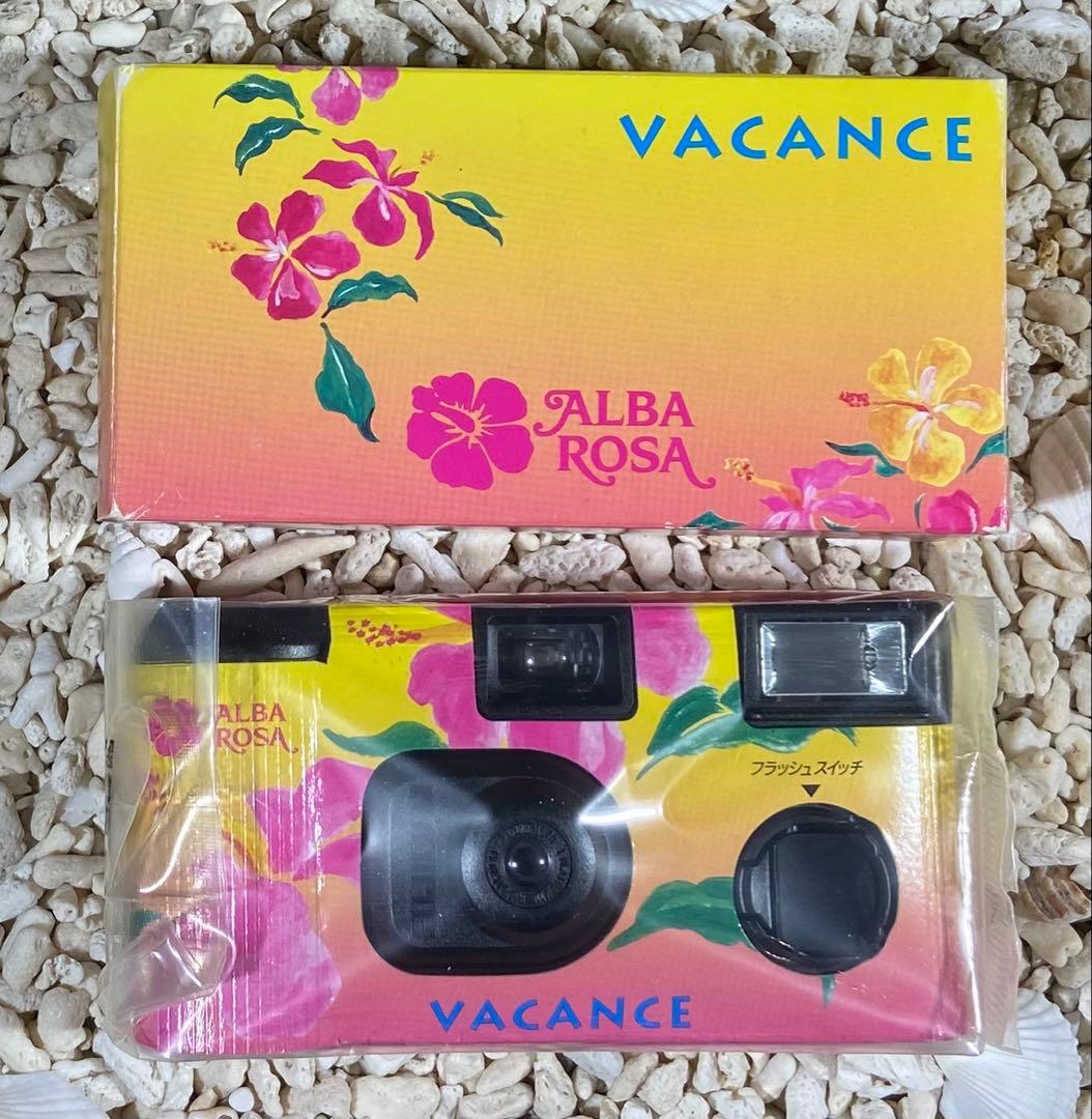 激レアALBA ROSA 写ルンですVACANCEインスタントカメラ非売品