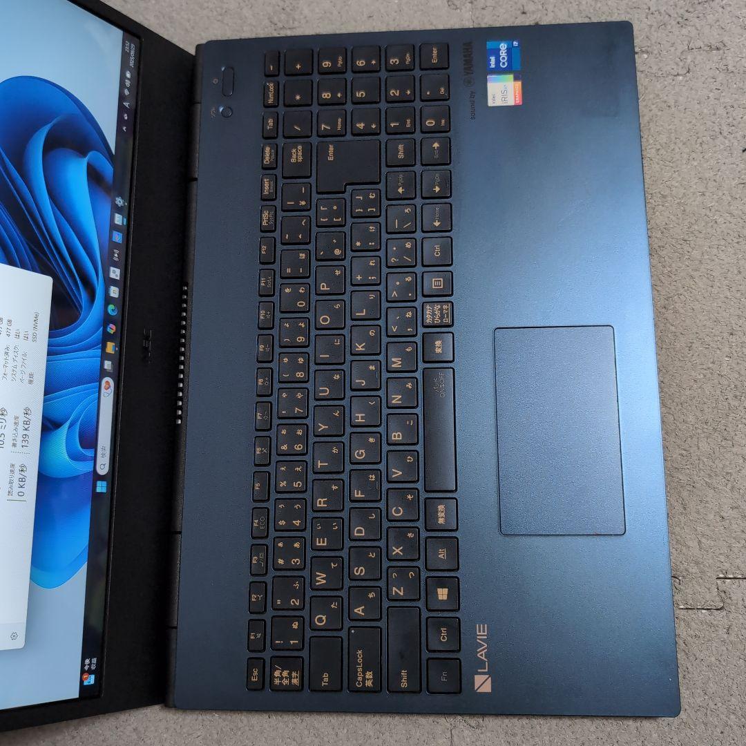 NEC Lavie Core i7 11世代 32GBメモリ 512GB
