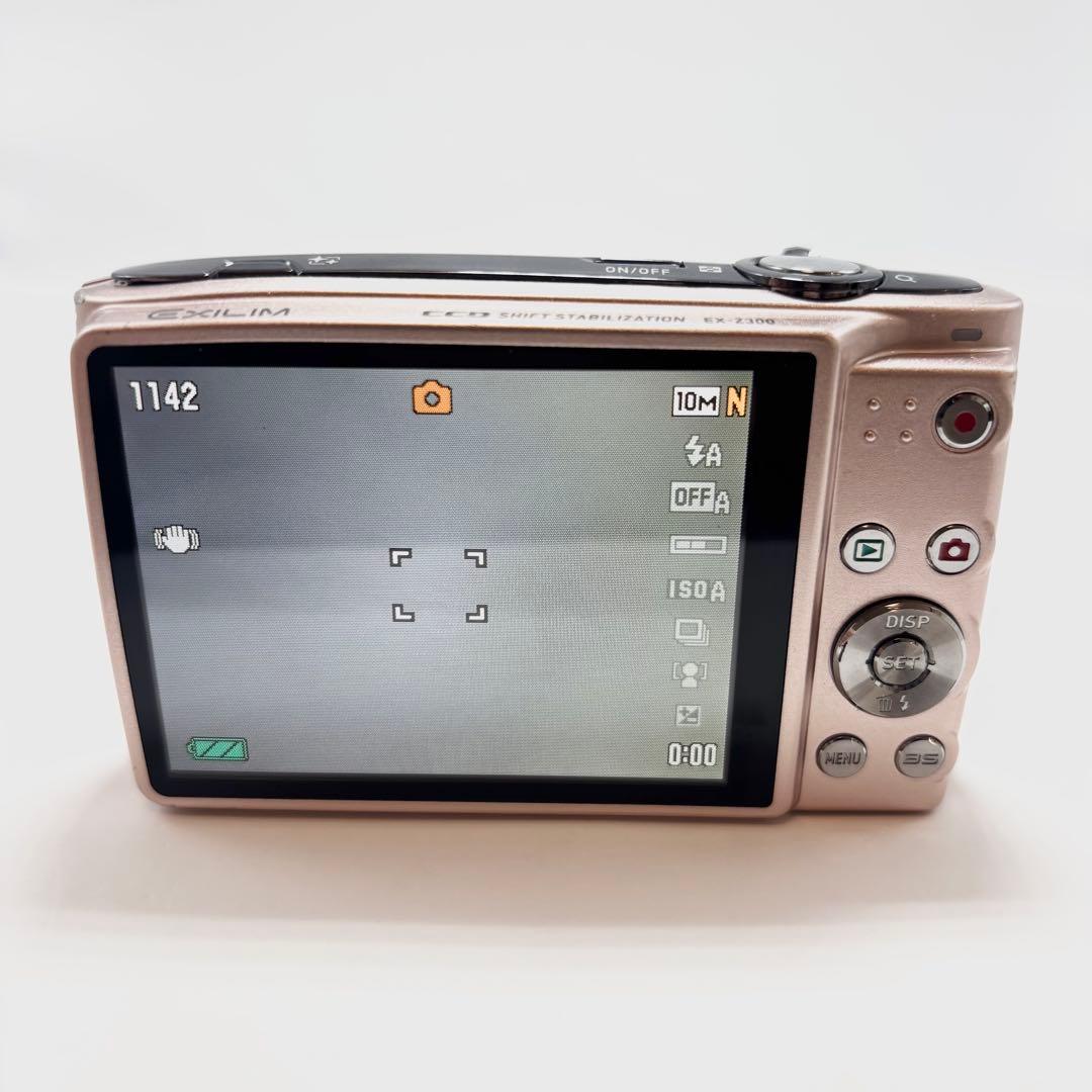 【美品】CASIO EXILIM EX-Z300 ピンク デジタルカメラ
