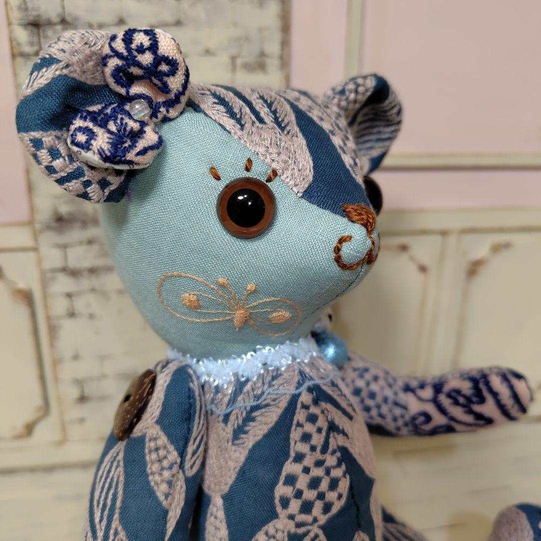 ミナペルホネン＊ハンドメイド＊ぬいぐるみ＊テディベア＊㊼
