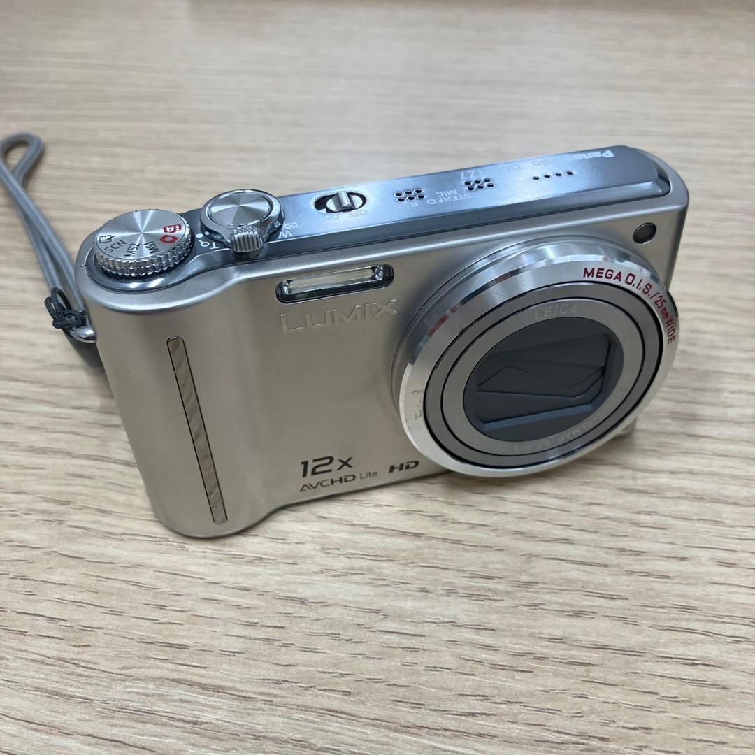 【動作品】Panasonic LUMIX DMC-TZ7 シルバー コンデジ
