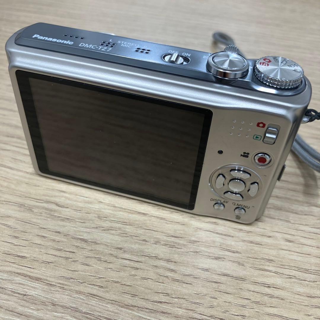 【動作品】Panasonic LUMIX DMC-TZ7 シルバー コンデジ