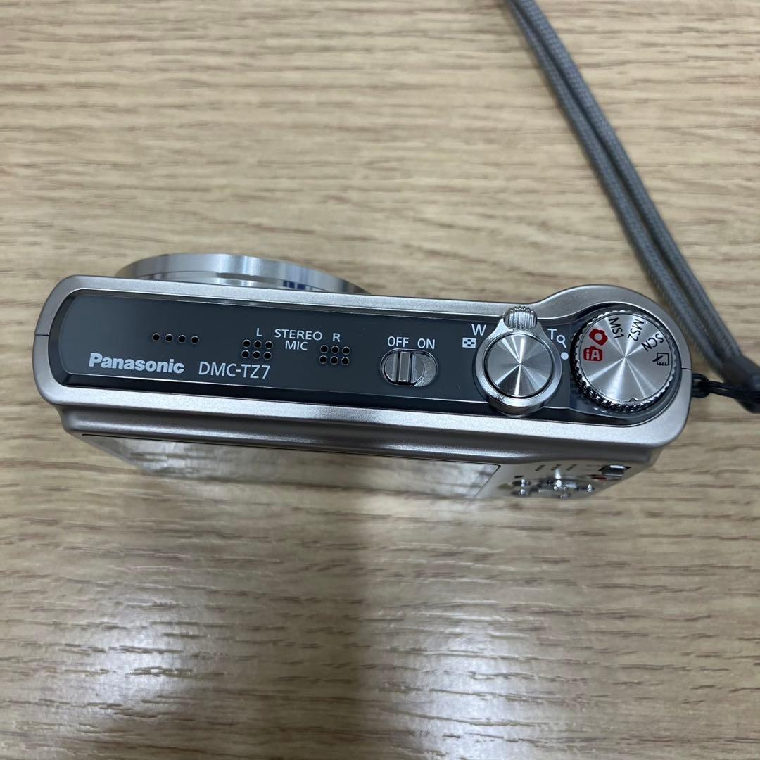 【動作品】Panasonic LUMIX DMC-TZ7 シルバー コンデジ