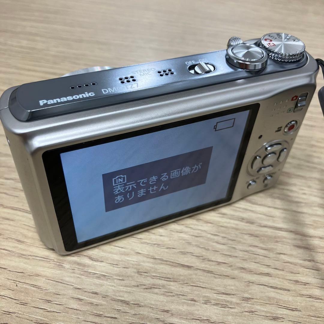 【動作品】Panasonic LUMIX DMC-TZ7 シルバー コンデジ