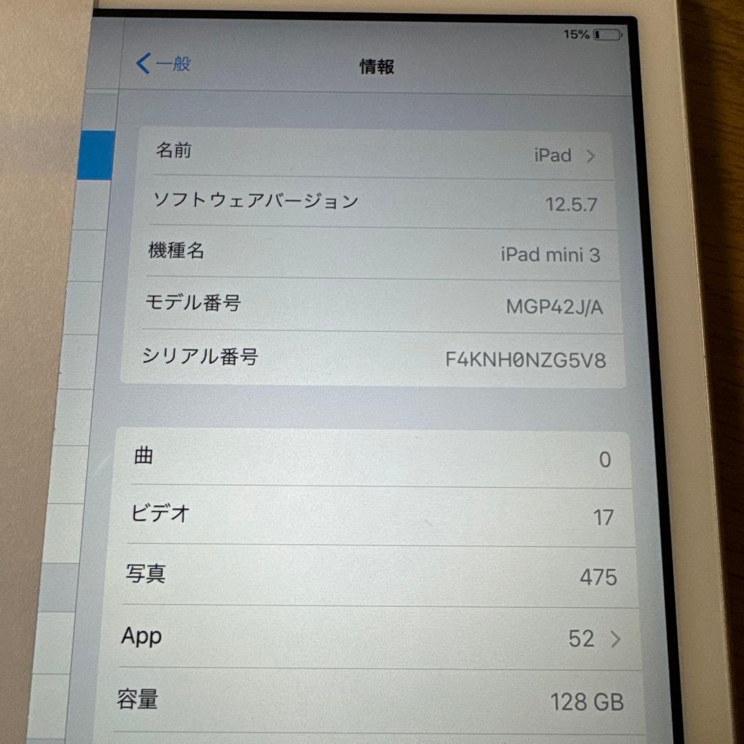 iPad本体 Apple iPad mini 128GB