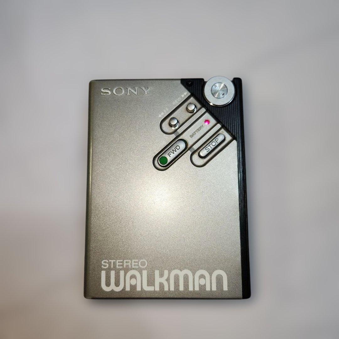 SONY WALKMAN WM-2　ジャンク品　ヘッドフォン付き