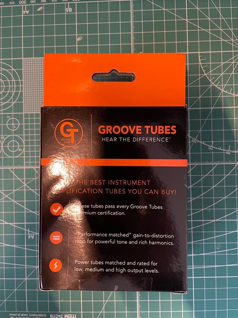 Groove Tubes GT-6V6-S Matched4 ペア 倉庫保管品②