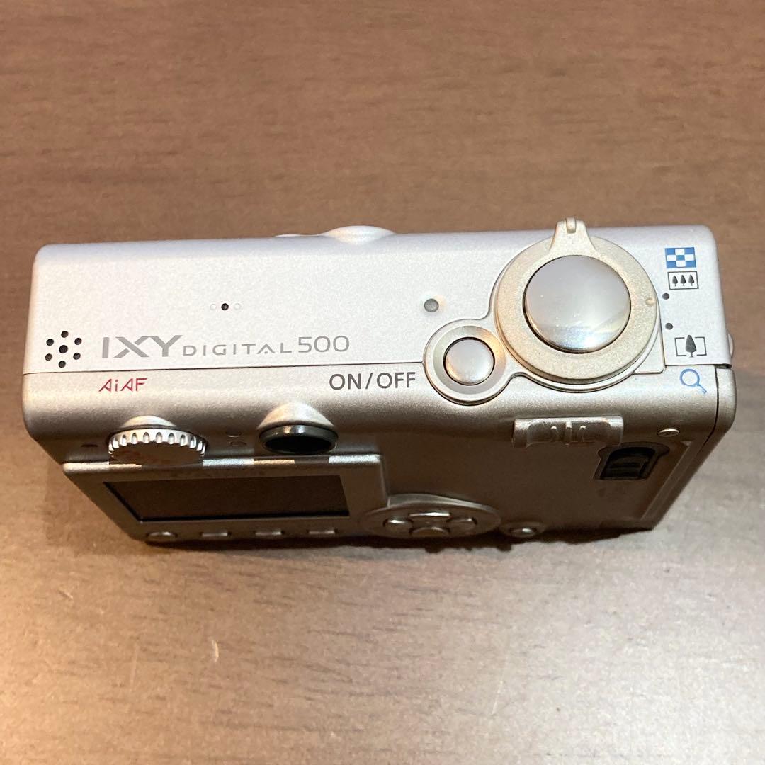 ★美品★ Canon IXY DIGITAL 500 シルバー デジタルカメラ