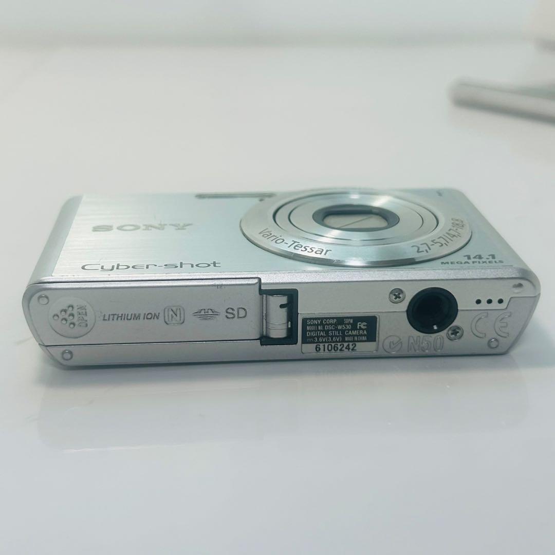 サイバーショット DSC-W530 シルバー ジャンク品