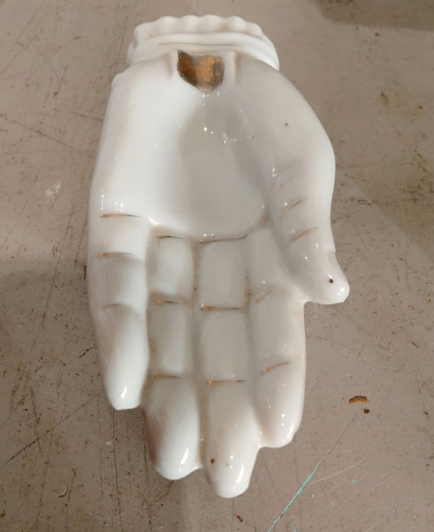 ハンド 手 オブジェ 置物 ビンテージ　タトゥー レトロ
