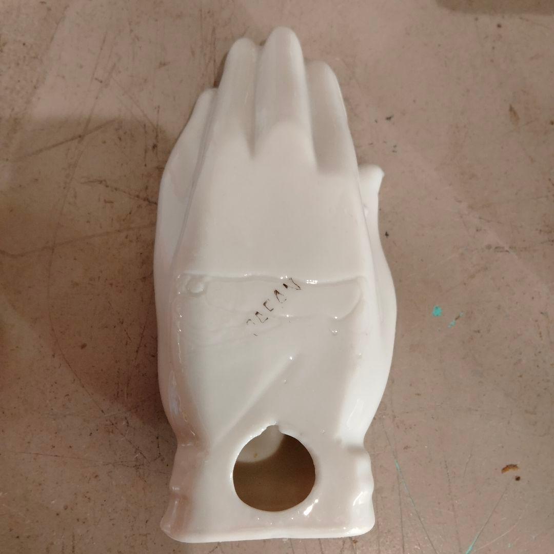 ハンド 手 オブジェ 置物 ビンテージ　タトゥー レトロ