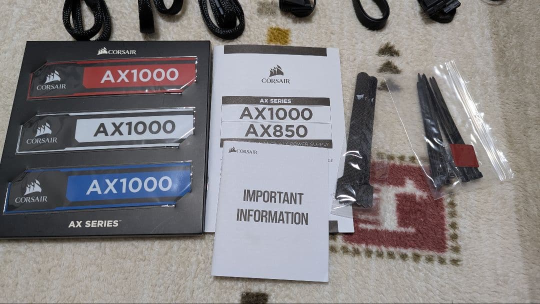 CORSAIR AX1000 1000W 電源ユニット