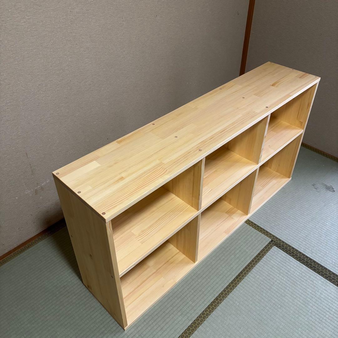 ハンドメイド　格子型　オープンシェルフ　オーダー受け付けます