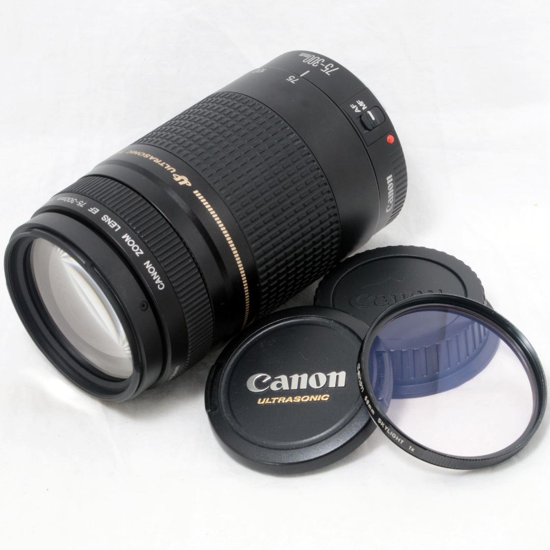 ★美品★Canon キャノン EF 75-300mm F4-5.6 Ⅱ USM