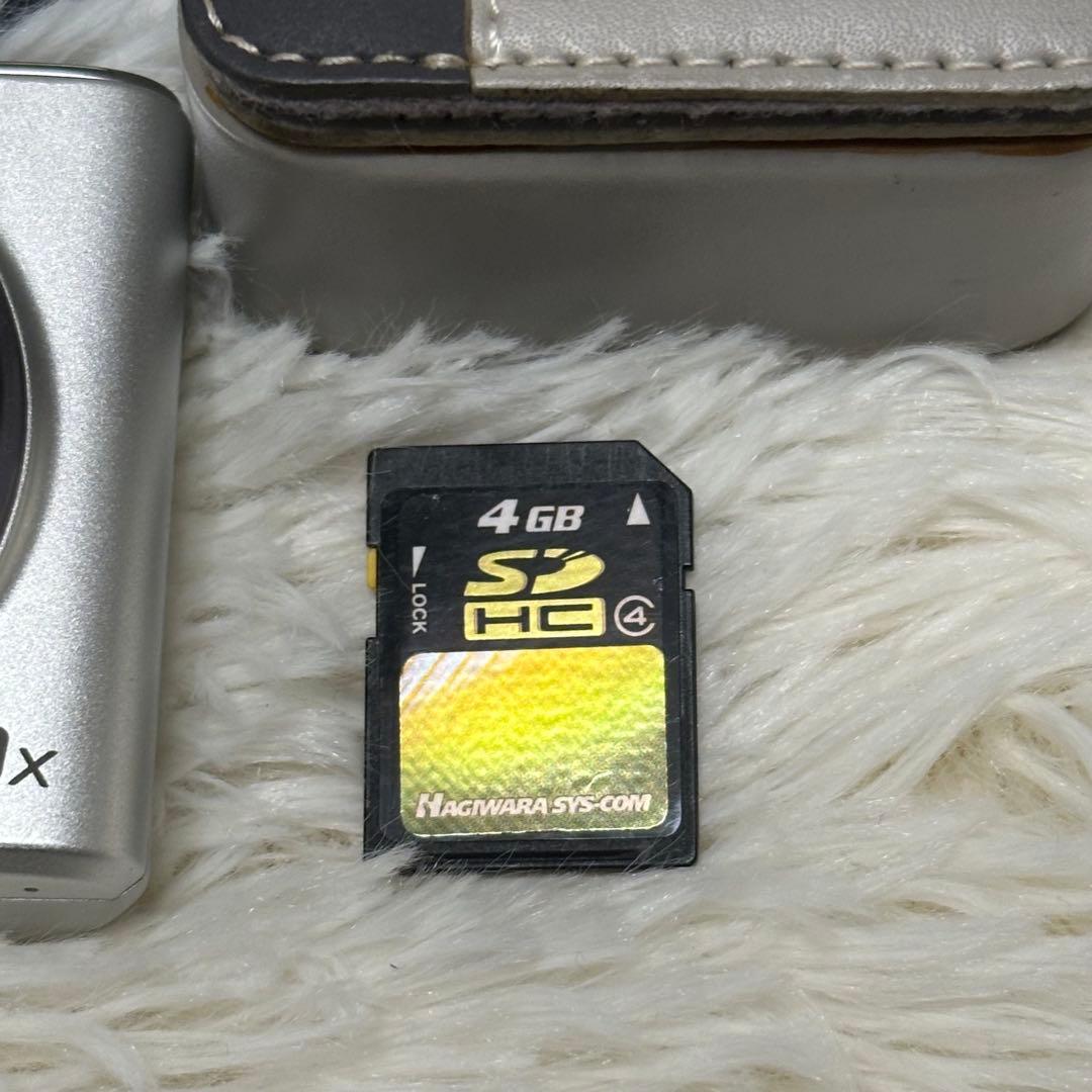 カシオ　CASIO EXILIM EX-H15 シルバー SD ケース付き