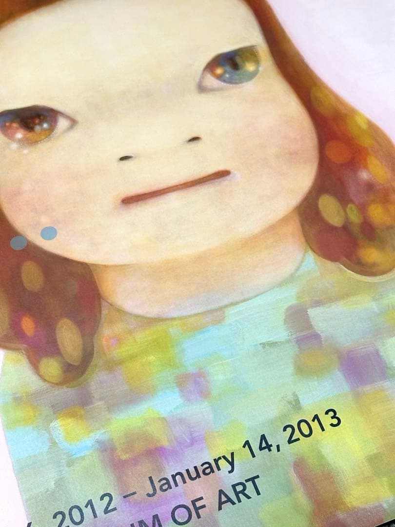 美品【奈良美智】 展覧会 ポスターB2 Miss Spring