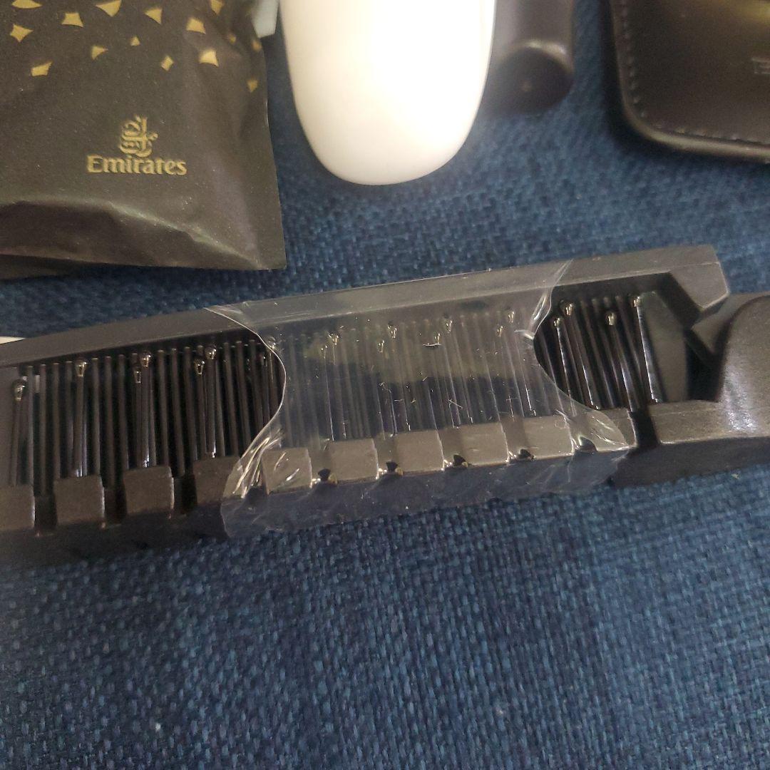 エミレーツ航空　ファーストクラス　BVLGARI アメニティセット