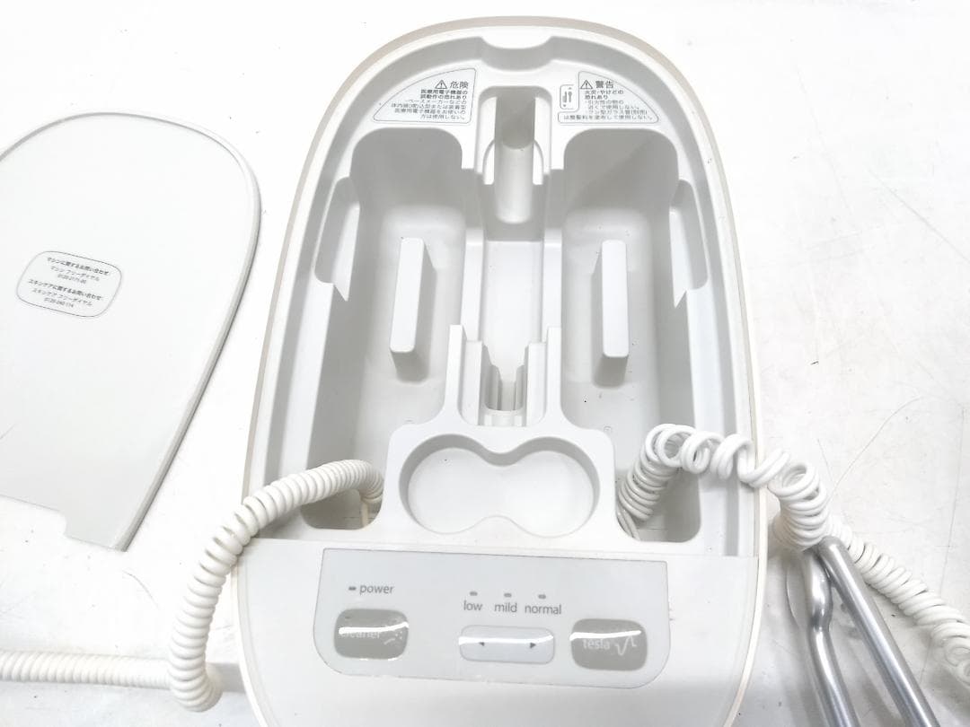 サキナピノ テスラ スチーマー クリーナー 2点セット 美顔器●