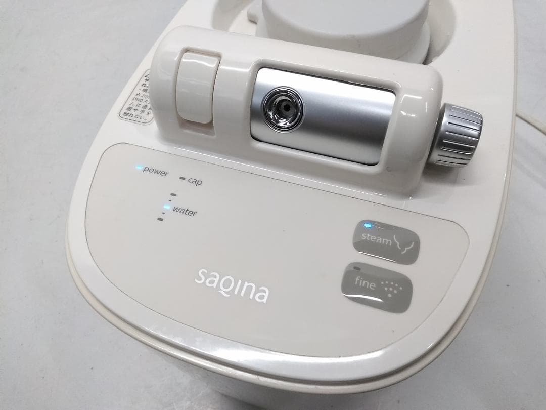 サキナピノ テスラ スチーマー クリーナー 2点セット 美顔器●