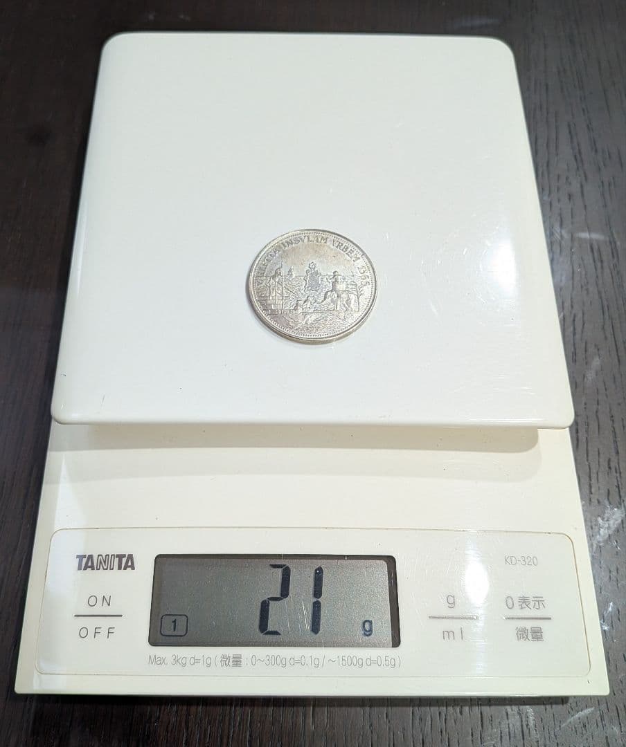 マルタ友好記念　純銀メダル