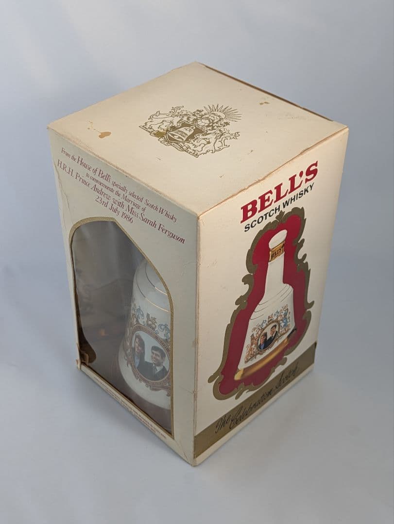 【未開封】BELL'S スコッチウイスキー 記念ボトル 1986年