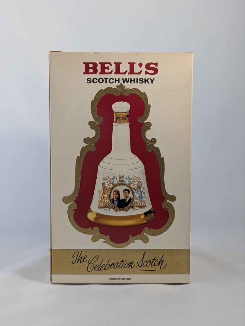 【未開封】BELL'S スコッチウイスキー 記念ボトル 1986年