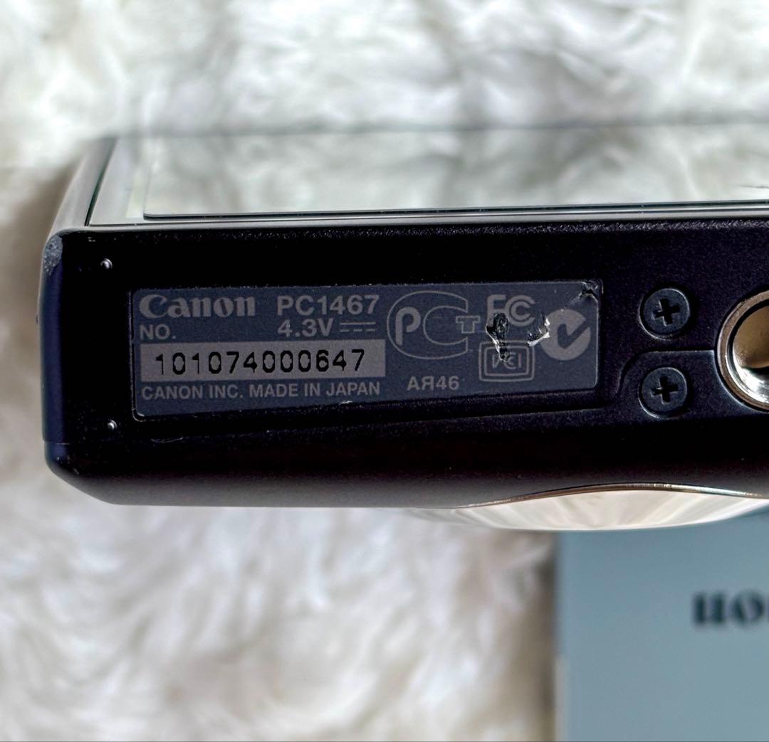 【Canon】美品！キャノン IXY 10S 14.1メガピクセル コンデジ