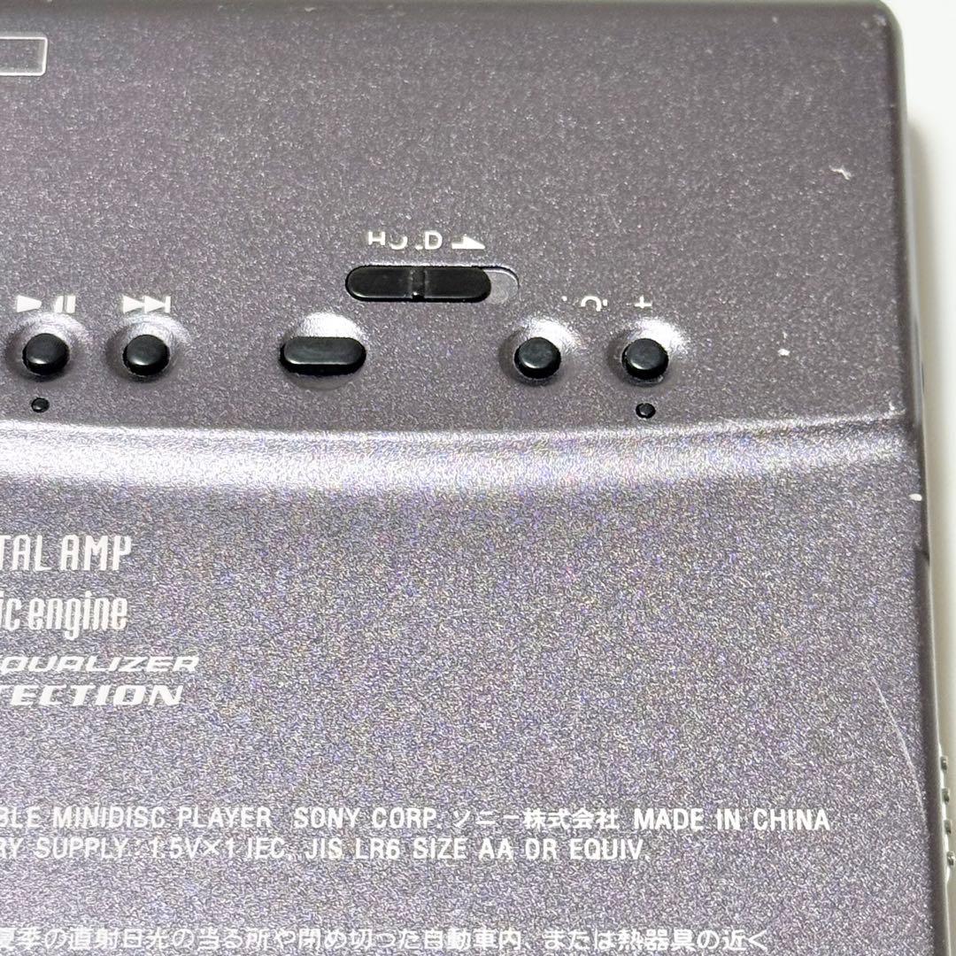 動作品 SONY MD WALKMAN MZ-E730 ポータブルMDプレーヤー