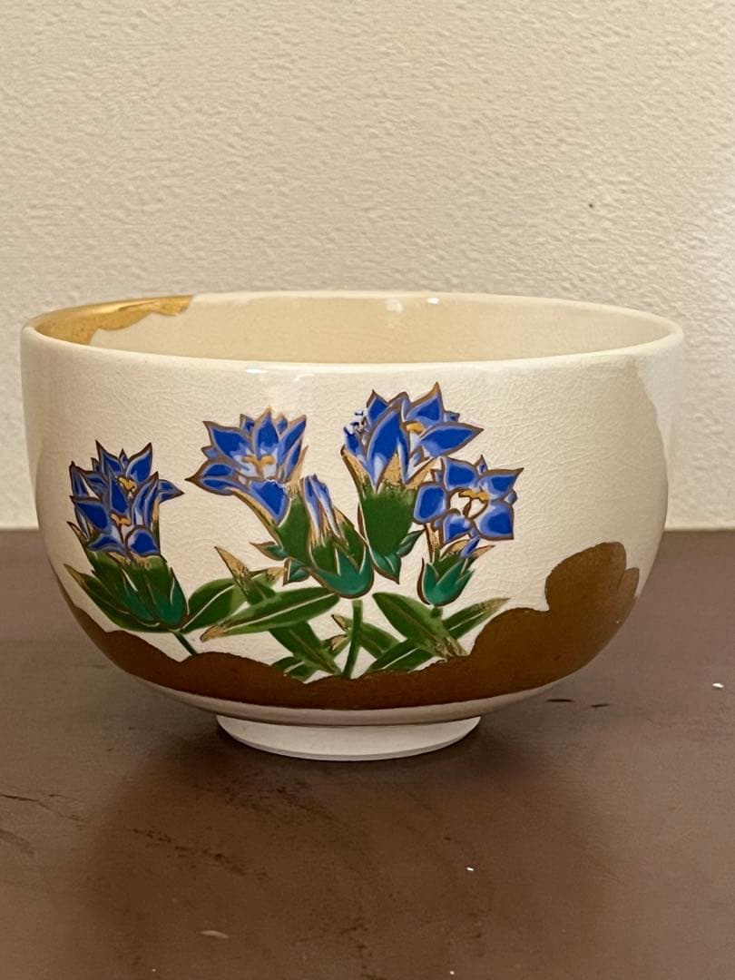 花柄茶碗セット　I・E・I頒布抹茶茶碗セット