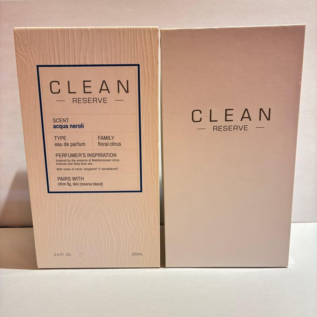 ♠ 新品 クリーンリザーブ　アクアネロリ　オードパルファム　100ml