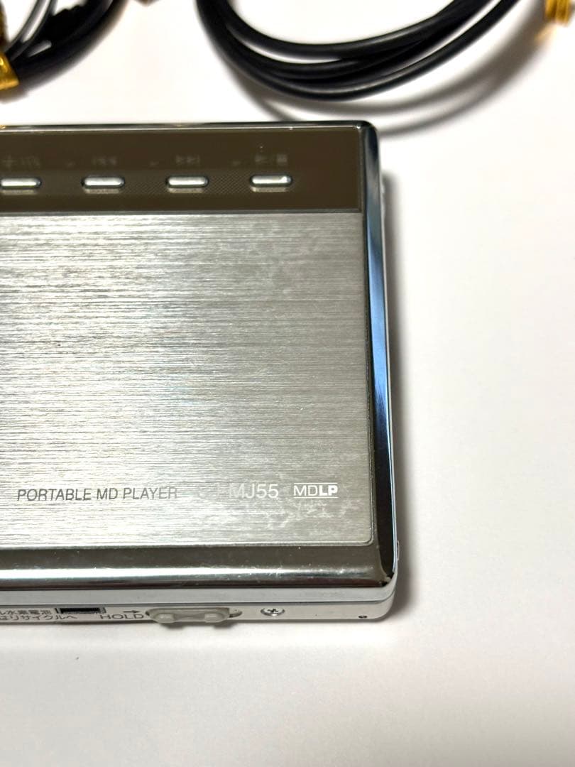 Panasonic MDプレーヤー SJ-MJ55 動作品 リモコン付き