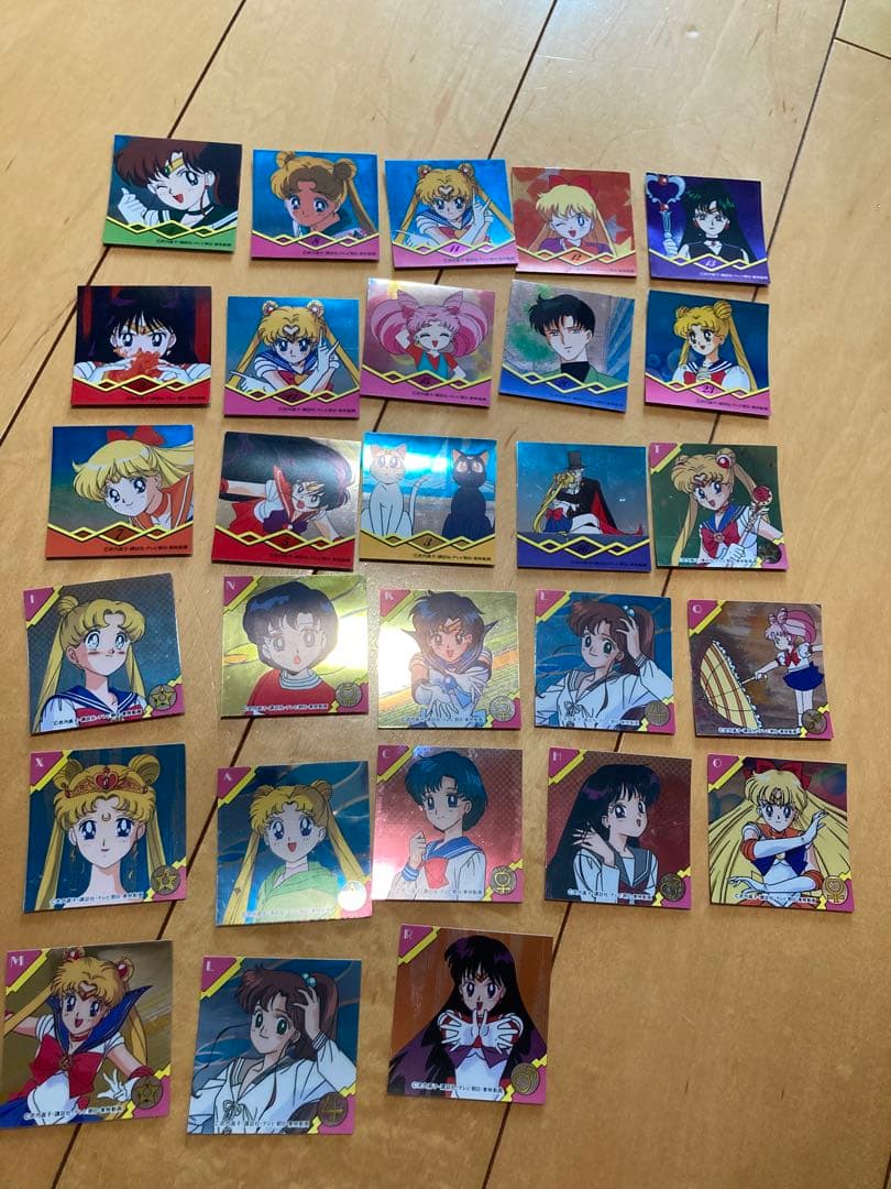 d*3様 セーラームーン カード シール セット