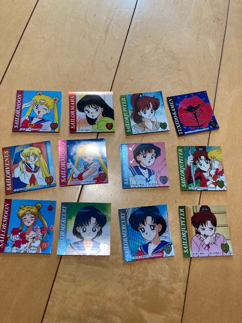 d*3様 セーラームーン カード シール セット