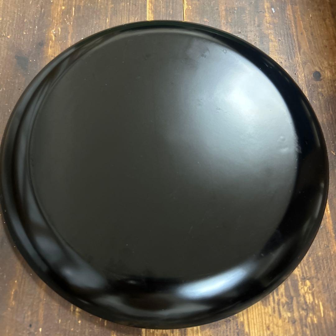 津軽塗　紋紗塗　菓子鉢　丸皿　福士漆器製作所　工芸品