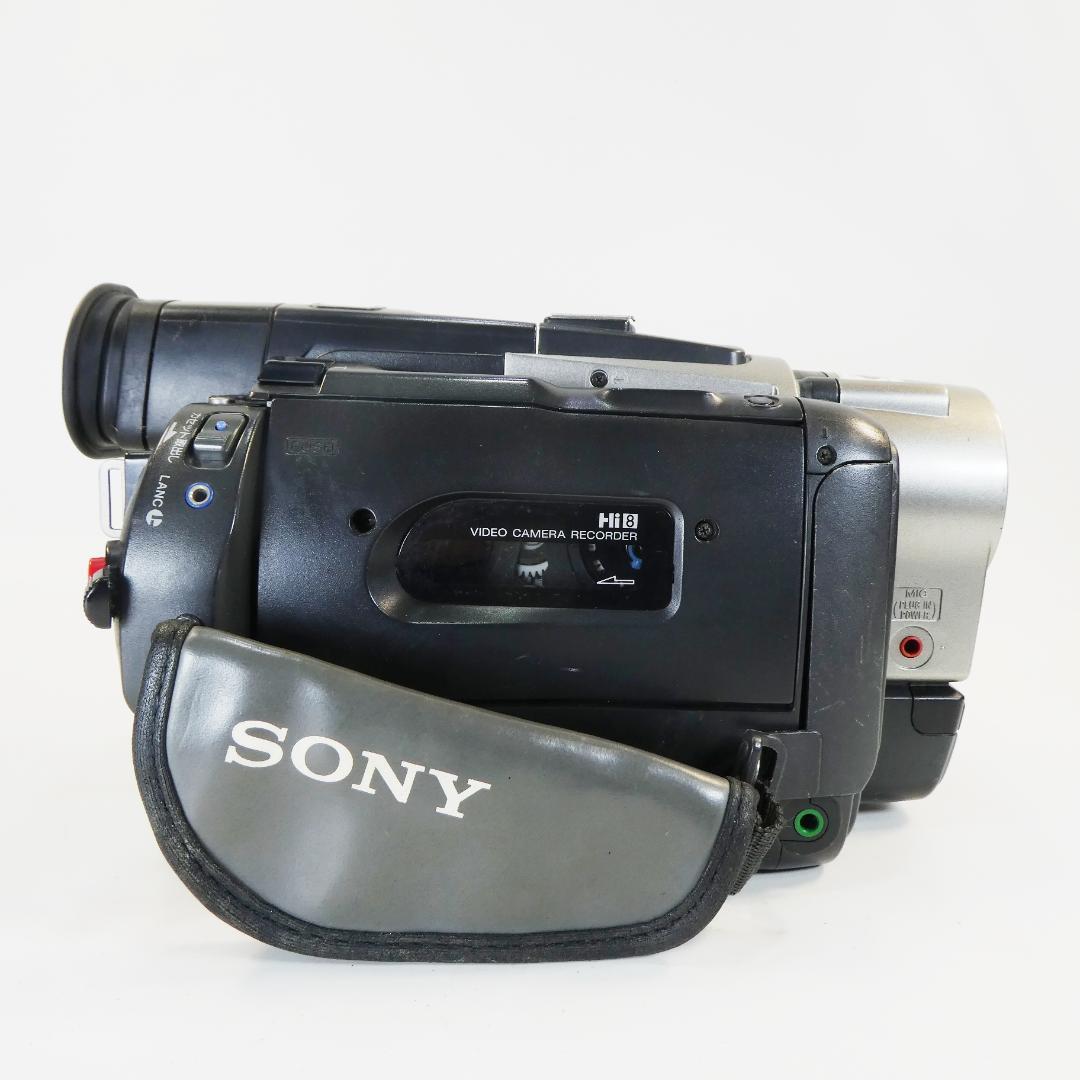 ソニーCCD-TRV95【動作良好】VideoHi8ビデオカメラ ダビングに最適