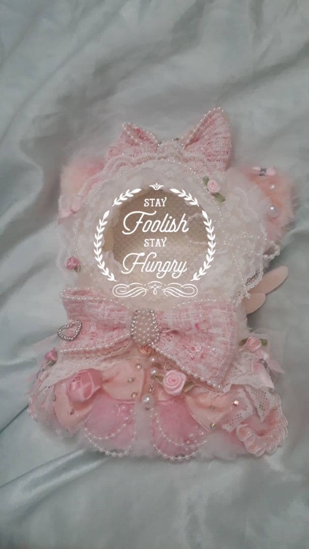 ぬい服　ふわふわねこみみおすわり16㎝　にじぬいともぬいいつぬい推しぬい