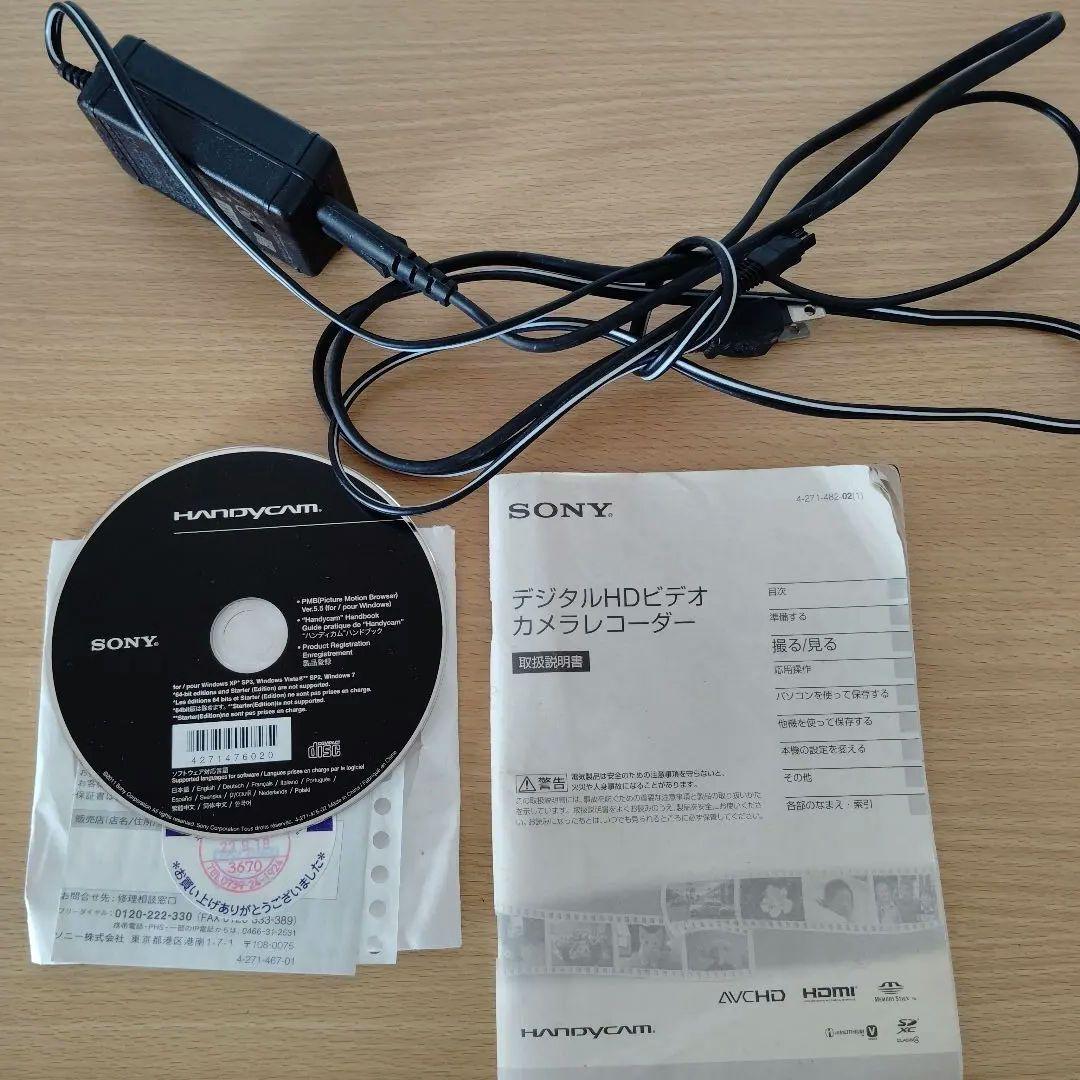 ジャンクSONY HANDYCAM HDR-CX180 MEGAPIXEL