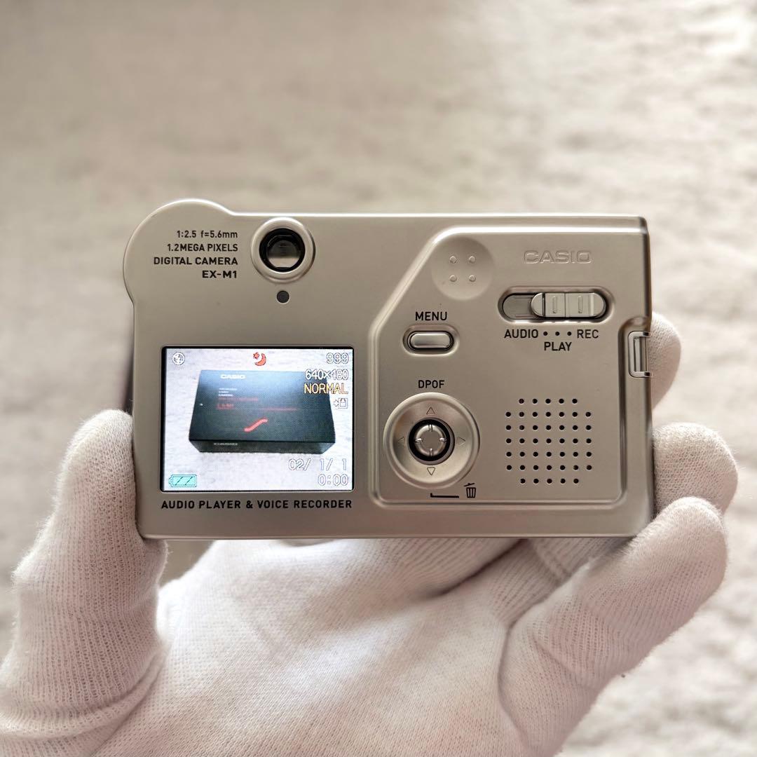 希少極上【動作品】CASIO カシオ EXILIM EX-M1 レトロコンデジ