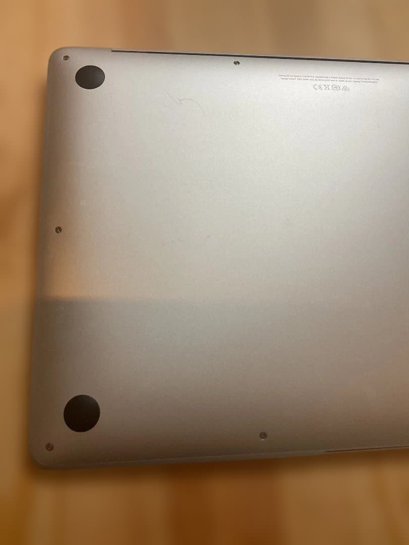 【美品】【93%】M1 MacBook Air 2020 8GB シルバー