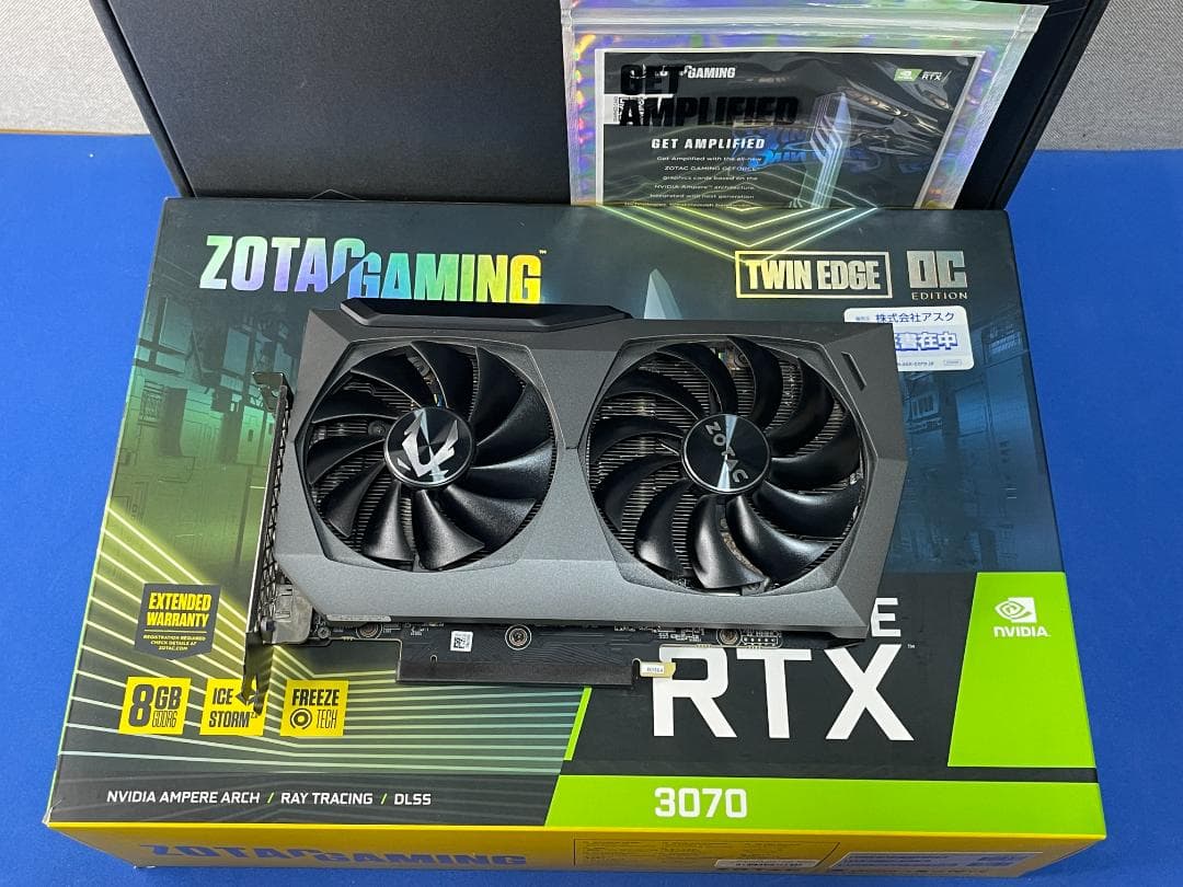 グラフィックボード・グラボ・ビデオカード ZOTAC GAMING GeForce RTX 3070 TWIN EDGE