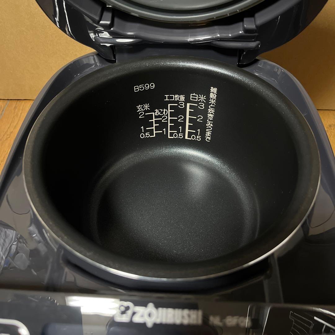 2025年モデル 象印マホービン 炊飯器 3合 NL-BF05 ソフトブラック