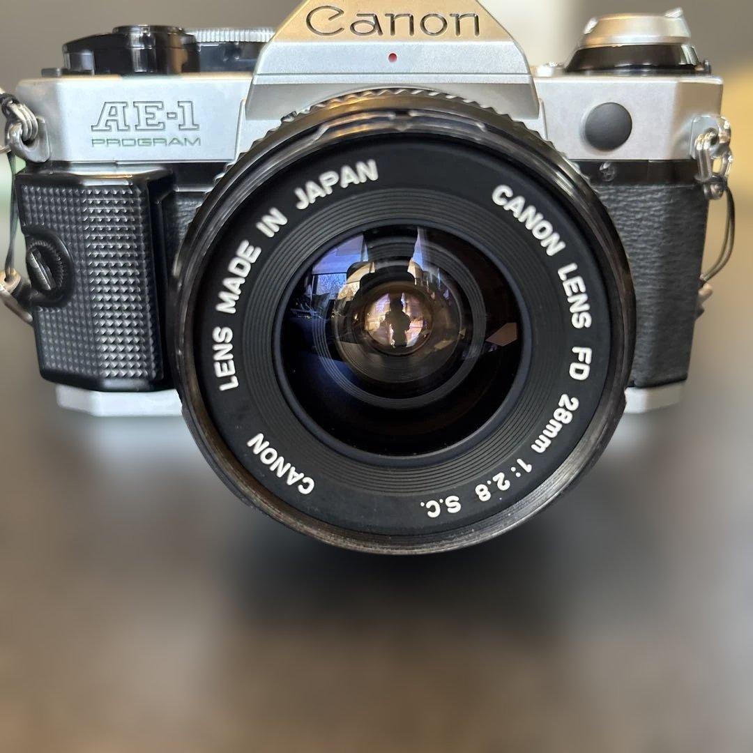Canon AE-1 PROGRAM フィルムカメラ キャノン　一眼レフ　レトロ